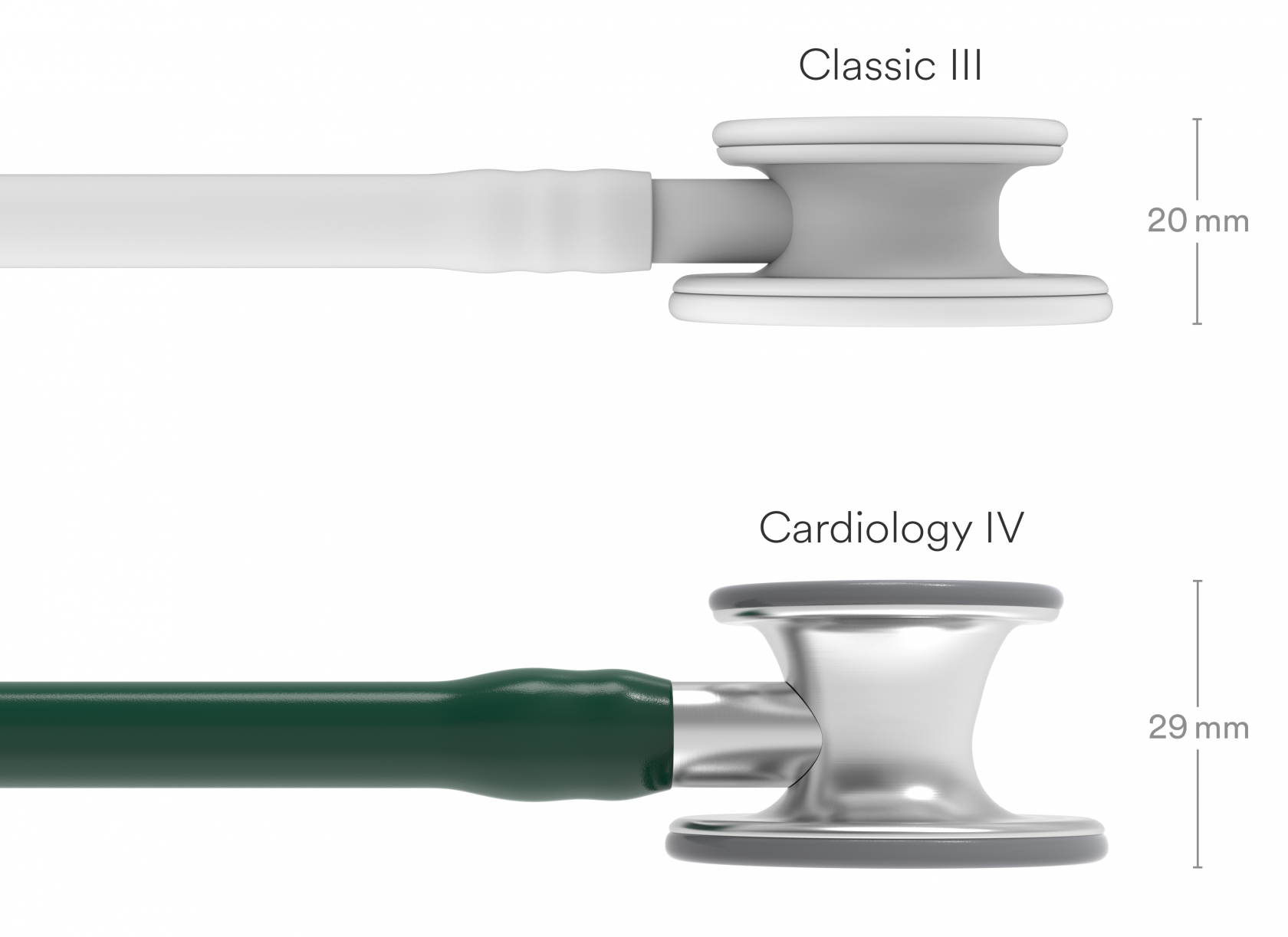 3M Stethoscope Littmann Cardiology IV Hunter Green image 3