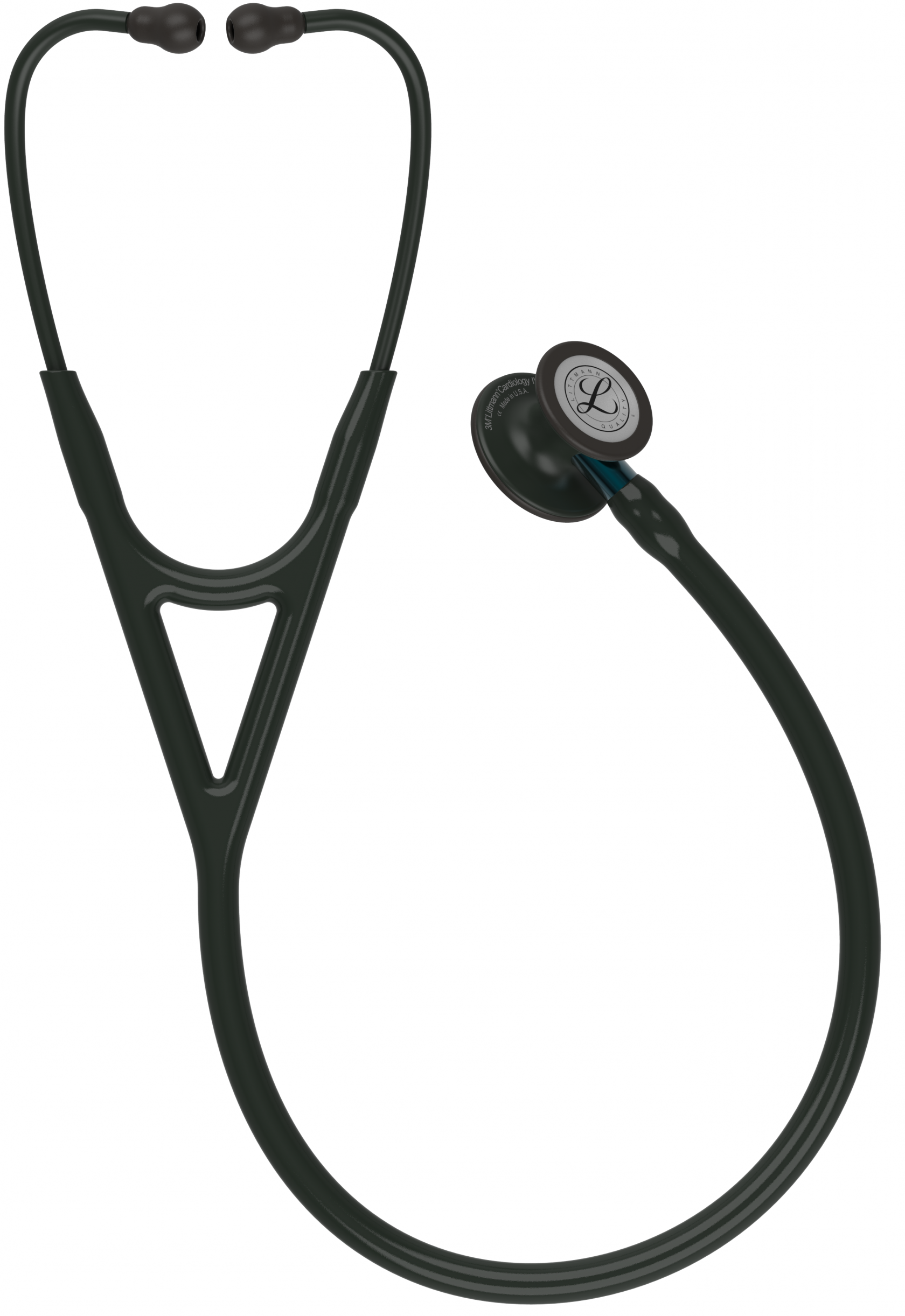 3M Stethoscope Littmann Cardiology IV Black Edition with Blue Stem image 4
