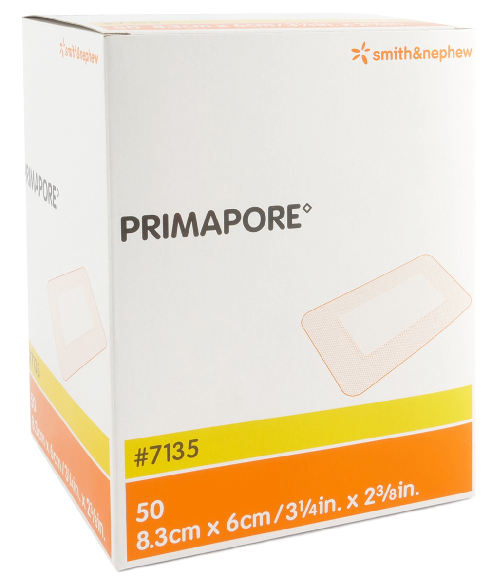 Primapore Wound Dressing 8.3cm x 6cm image 0