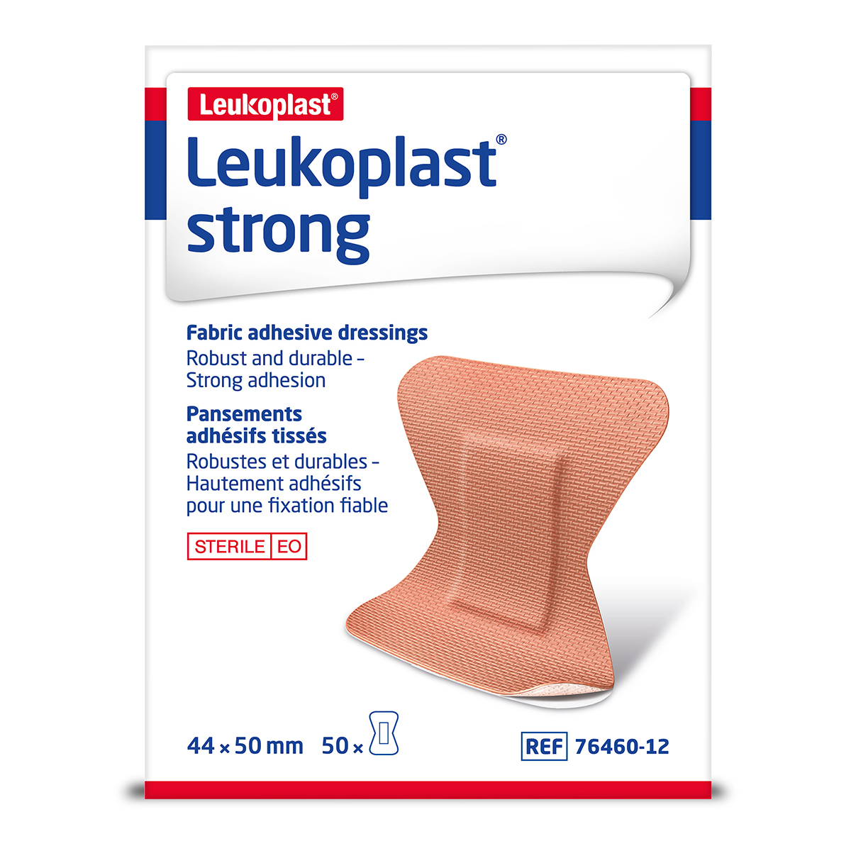 Leukoplast Strong Fingertip Fabric Plaster SMALL 4.4cm x 5cm image 0