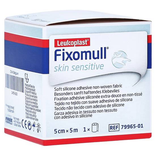 Leukoplast Fixomull Skin Sensitive 5cm x 5m image 0