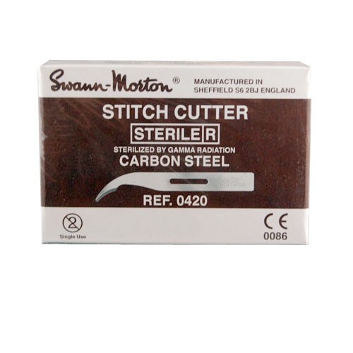 Swann Morton Stitch Cutter Blades - Box 100 image 1