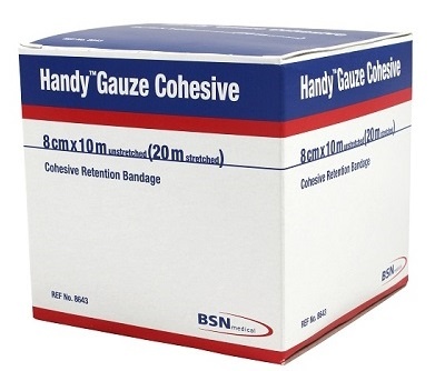 Handygauze Cohesive Bandage 20m Stretched x 10cm image 0