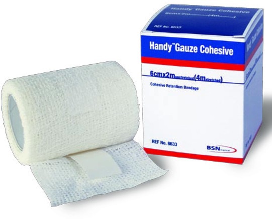 Handygauze Cohesive Bandage 4m x 8cm image 0