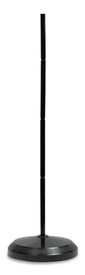 Floor Stand long 240mm Base x 780mm Height - Black image 0