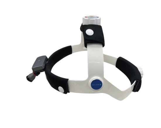 Illuco Wireless Headlight Kit with Headband and 2 batteries 35000 Lux Intensity image 1