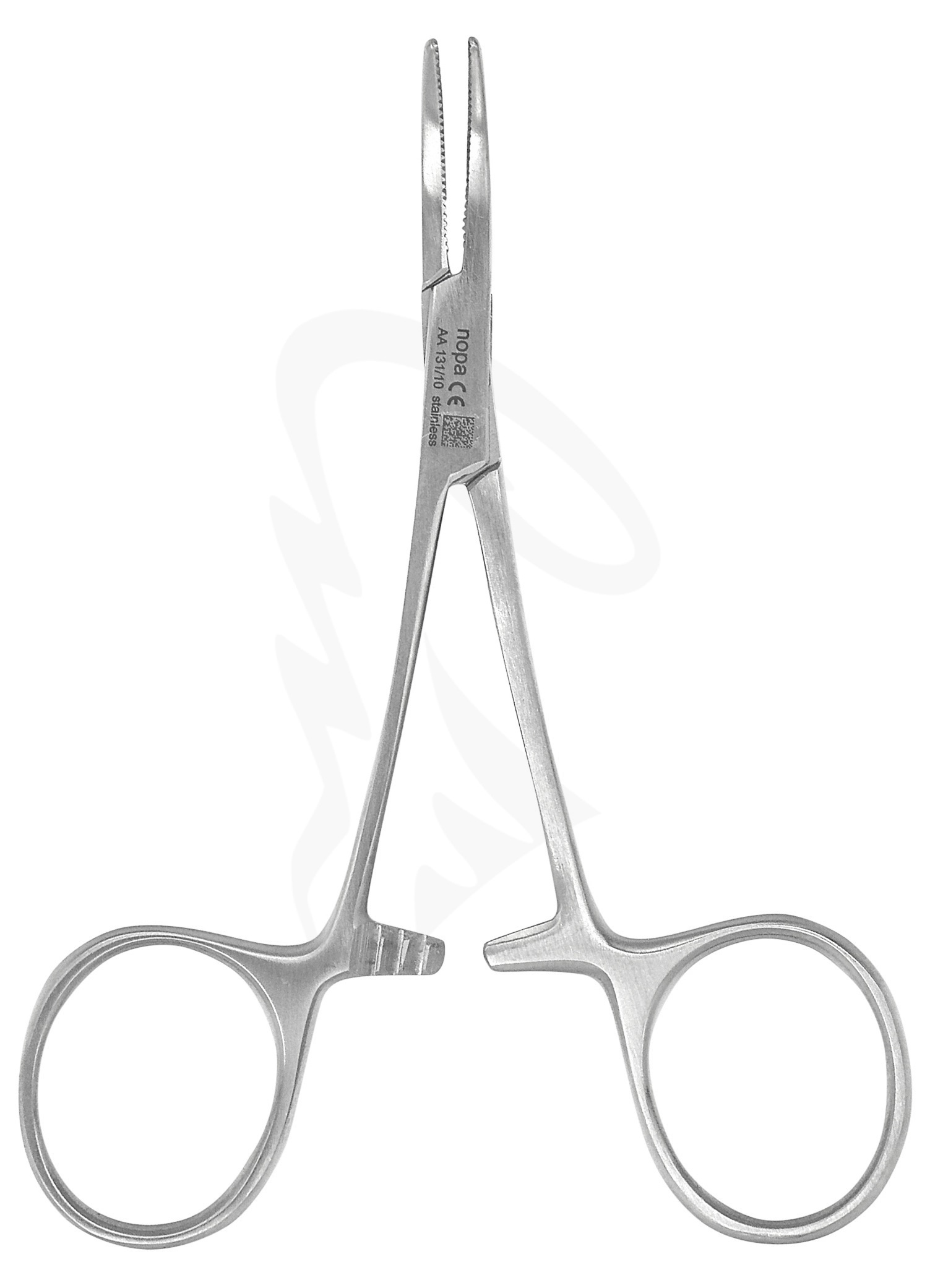 Nopa Micro-Mosquito Fine Forcep Curved 10cm image 0