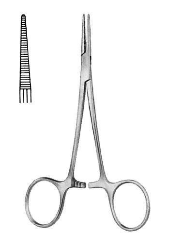 Nopa Halsted-Mosquito Artery Forcep Straight 14cm image 1
