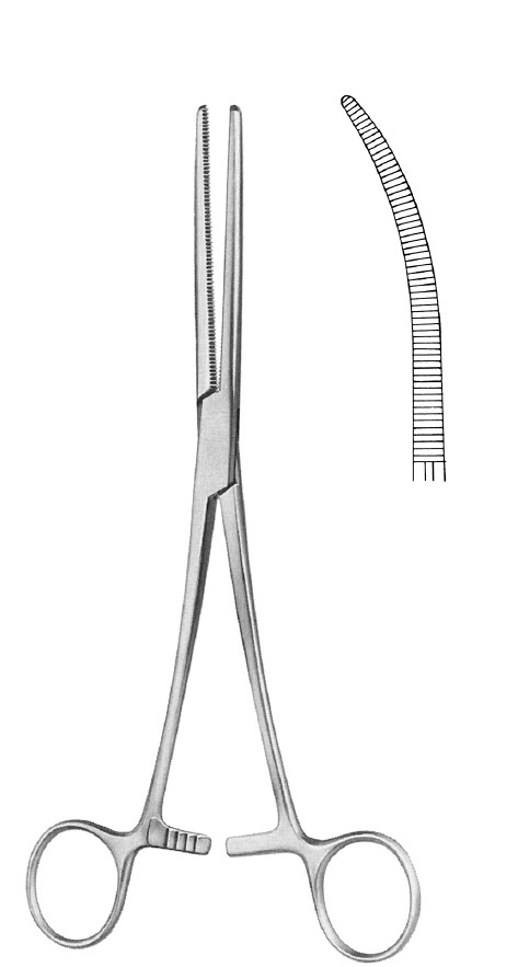 Nopa Rochester Pean Artery Forcep Curved 18cm image 0