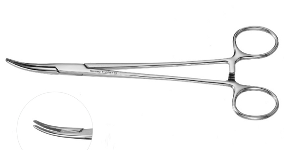 Nopa Schnidt-Sawtell Tonsil Forcep 19cm Curved image 0