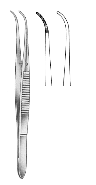 Nopa Perry Dental Forcep Cotton Plier Fig.1 12.5cm image 0