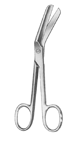 Nopa Braun-Stadler Episiotomy Scissor 14cm image 0