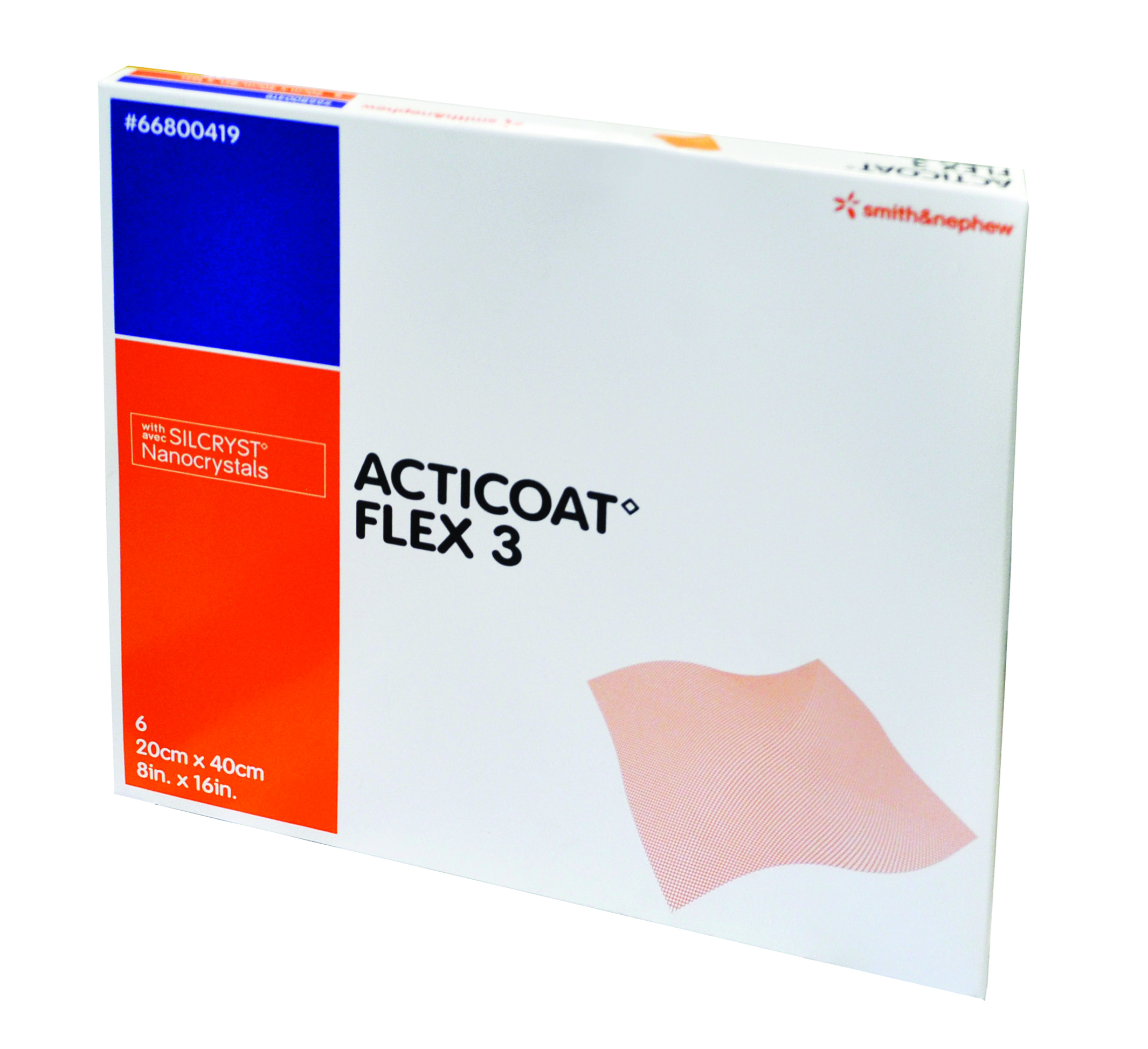 Acticoat Flex 3 Antimicrobial Dressing 20cm x 40cm image 1