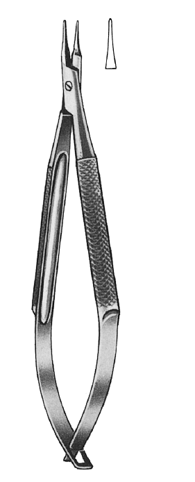 Nopa Barraquer-Troutman Needle Holder 10cm Straight image 0