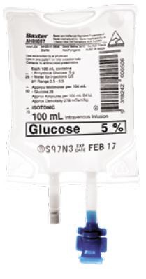 Glucose 5% IV Solution 100ml image 0
