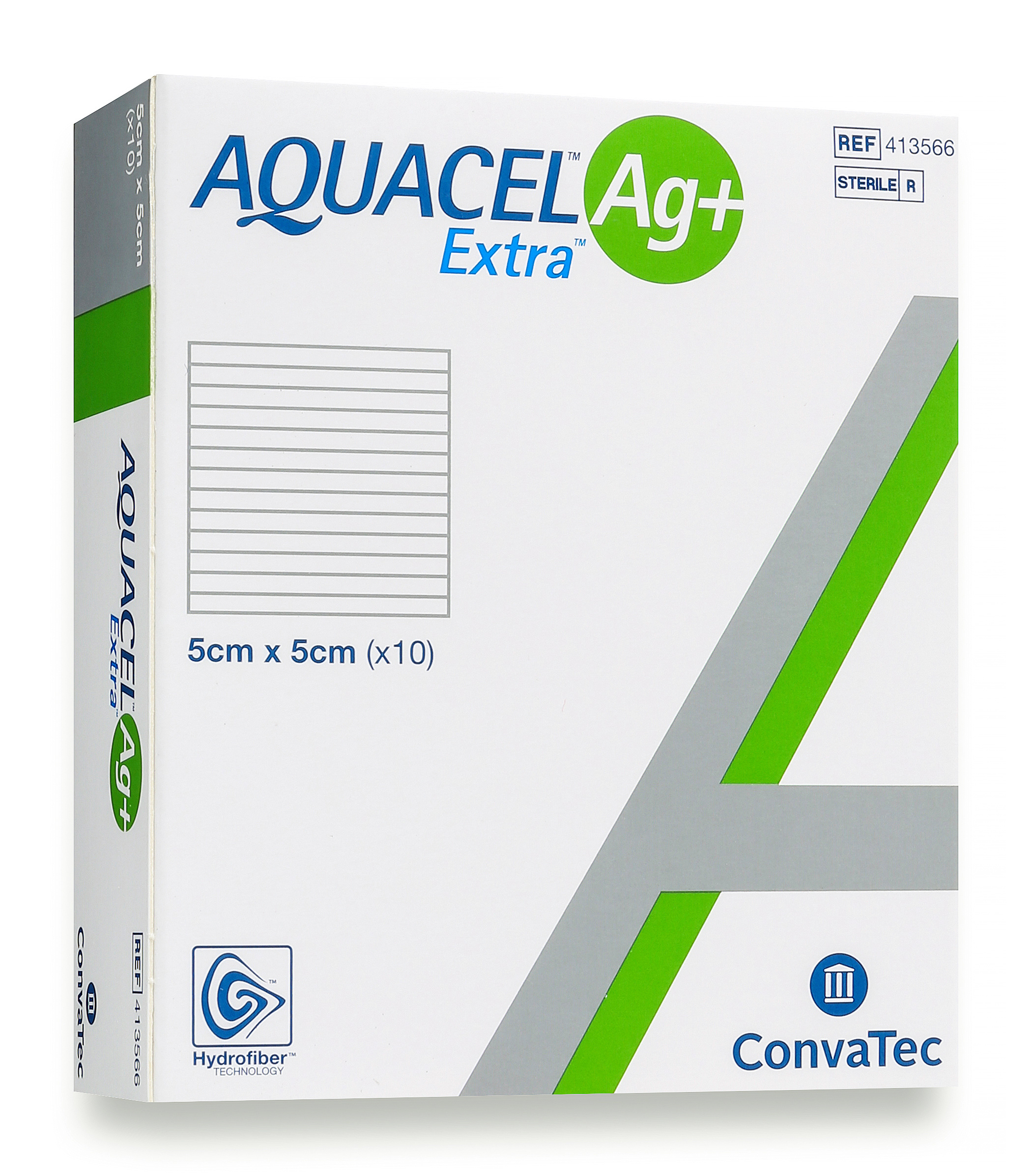 Aquacel Silver Dressing AG+ Extra 5cm x 5cm image 2