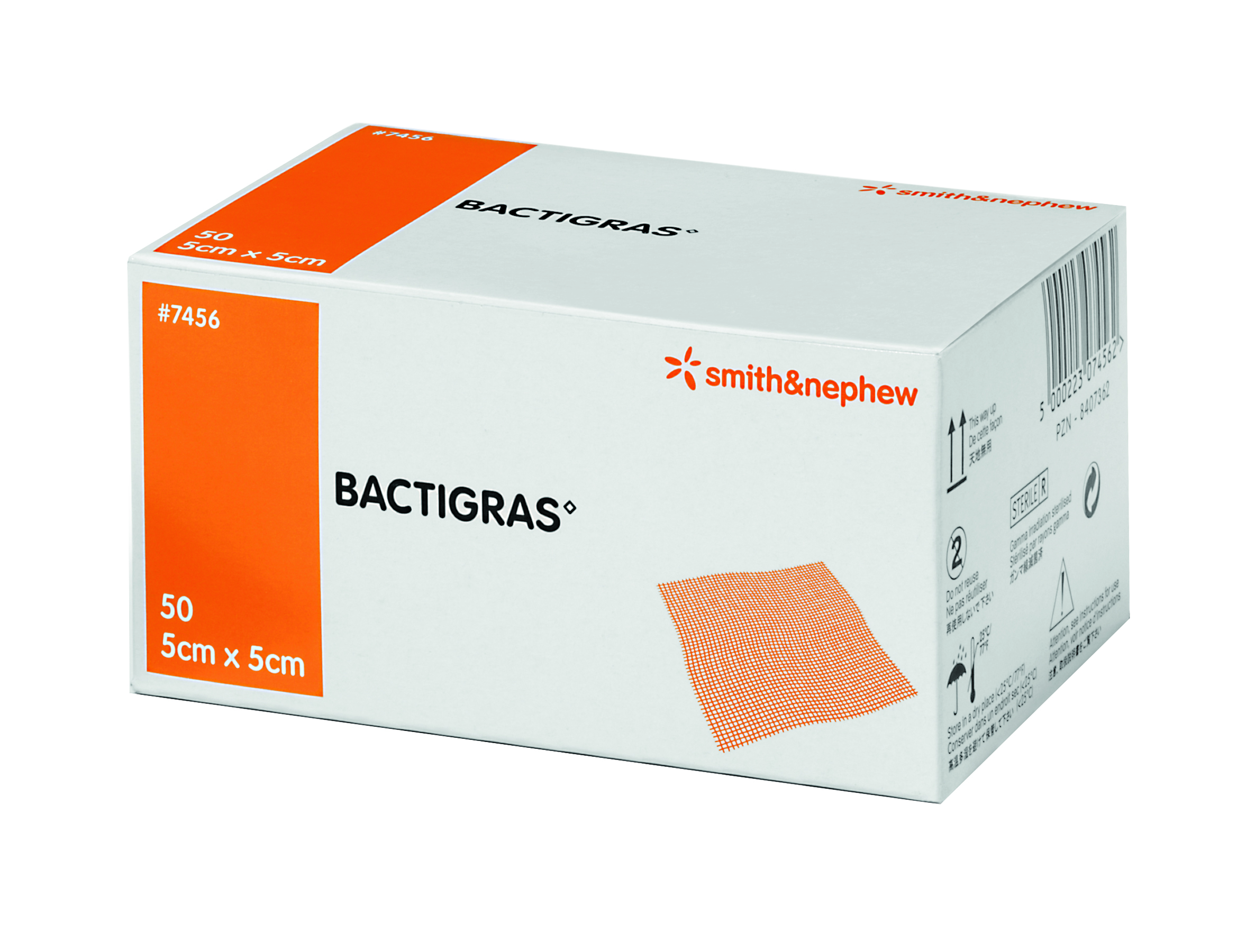 Bactigras Antiseptic Dressing  5cm x 5cm image 0