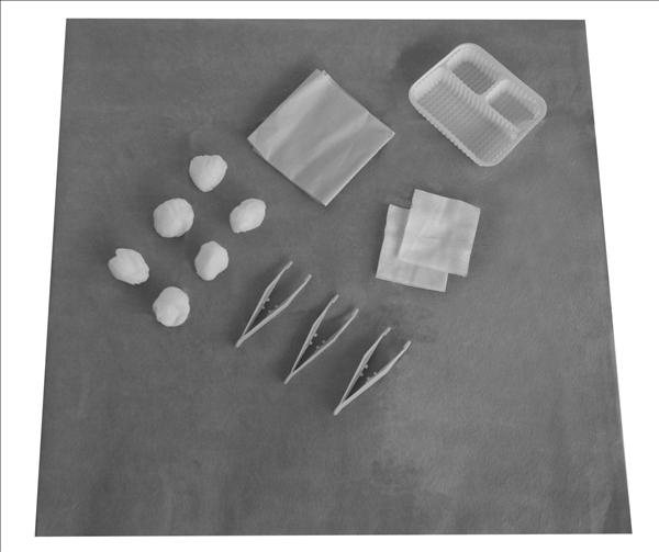 Bamford Wound Dressing Pack with 2 NW Swabs 6 NW Balls - EACH image 0