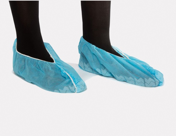 Overshoes Non Skid Non sterile Light Blue image 0