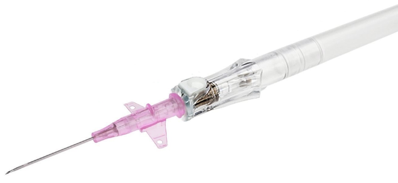 BD Insyte Autoguard BC Pro Shielded IV Catheter 20g x 1'' (Pink) - Winged image 0