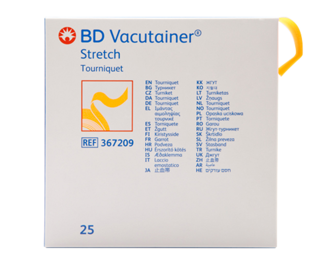 BD Vacutainer Stretch Latex-Free Tourniquet Roll of 25 image 1