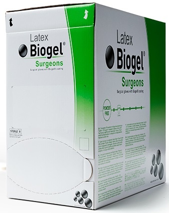 Biogel Sterile Latex Powder Free Surgeons Gloves Size 8 image 0
