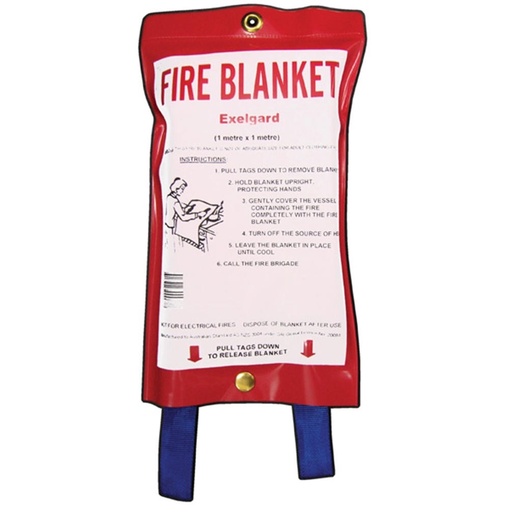 Emergency Burn Blanket Wall hangable 1.8m x 1.2m image 0