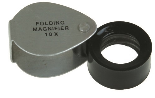 Magnifier Basic 10x21mm Folding image 0