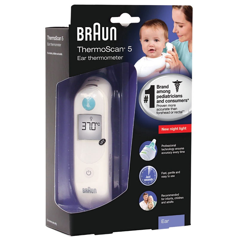 Braun Thermoscan Ear Thermometer IRT6030 image 1