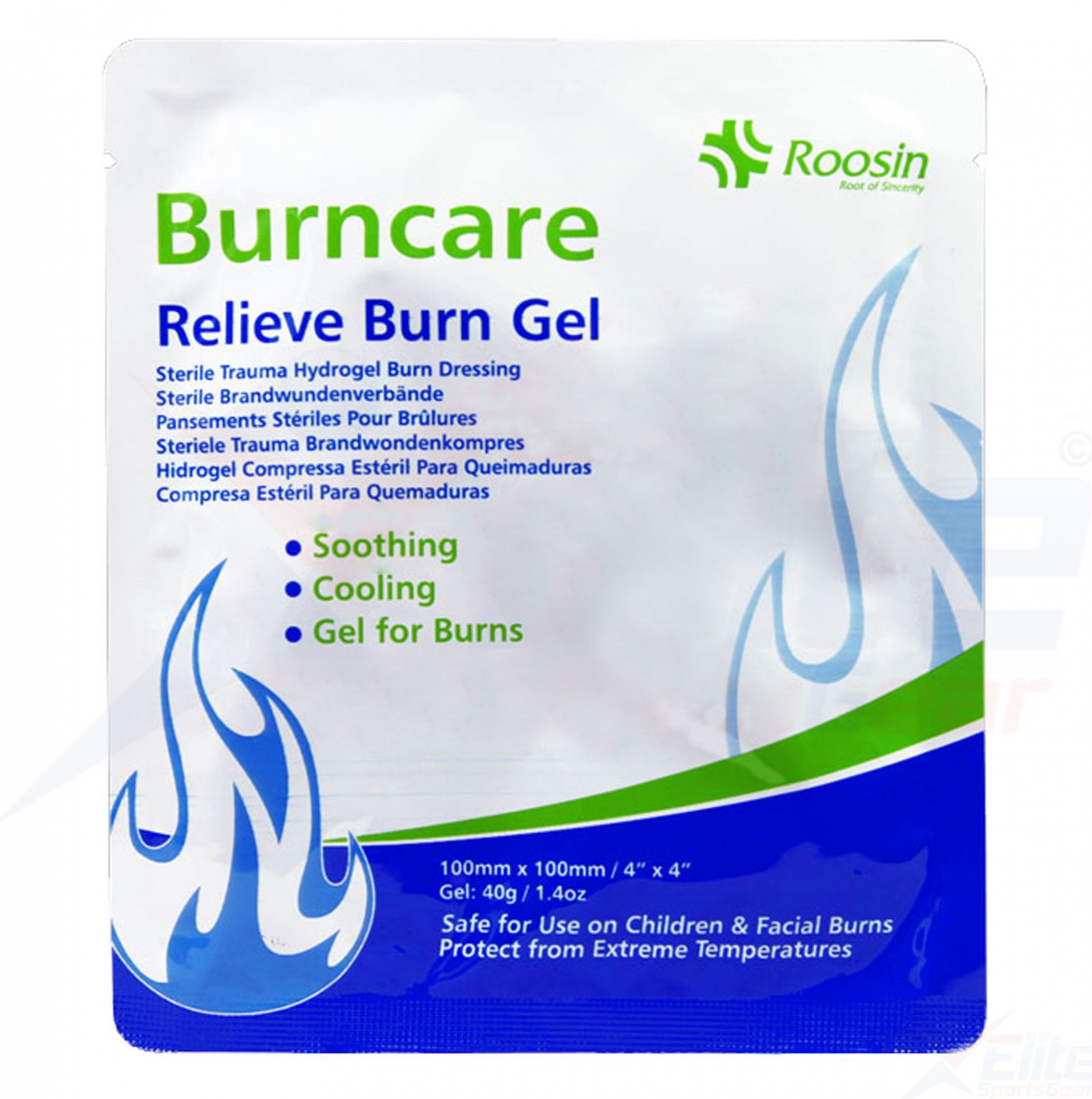 Burncare Relieve Burn Gel Sterile Dressing 5cm x 15cm image 0