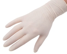 Hytec Gloves Latex Powder Free Small image 1