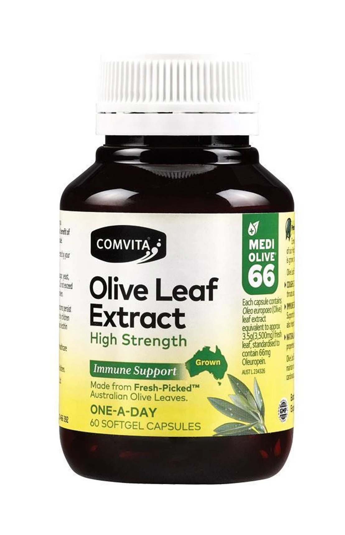 Comvita Olive Leaf Caps Highest 60 image 0