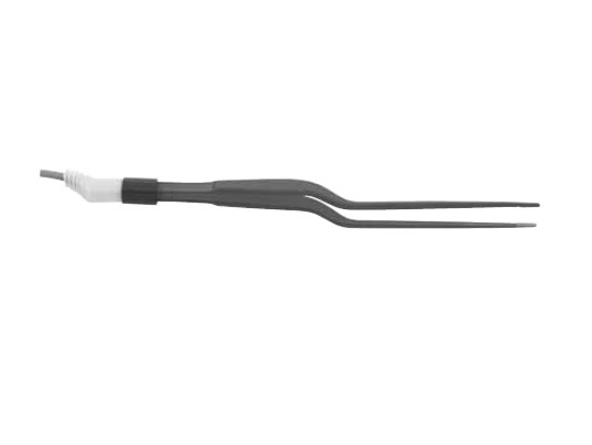 Conmed Bi-Polar Forceps Autoclavable Cushing Serrated Tip image 0