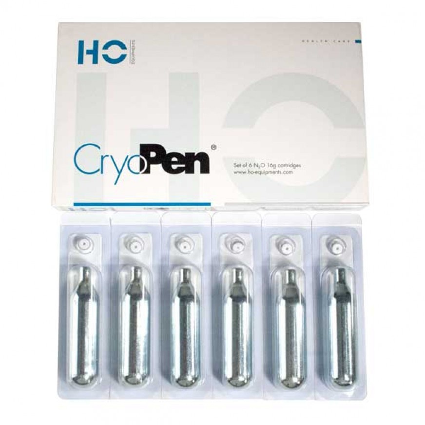 CryoPen O Replacement Cartridges 6 x 16g image 1