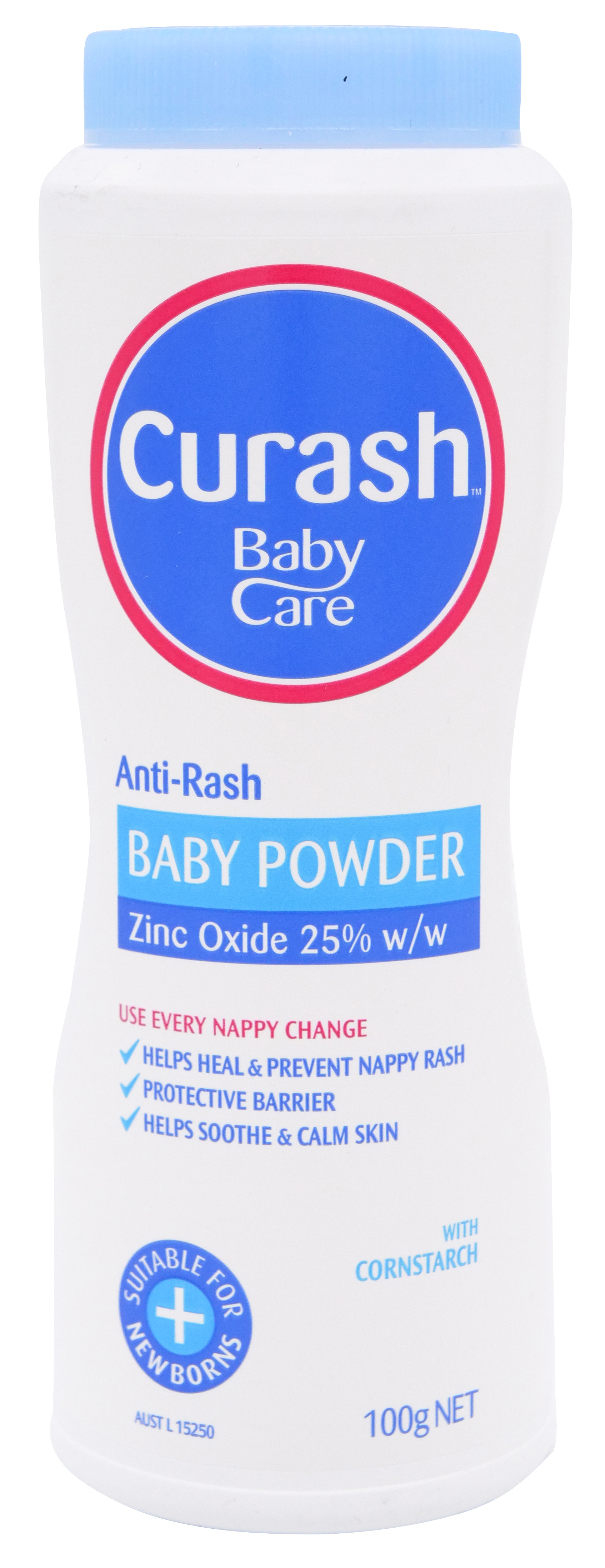 Curash Powder Anti-Rash Baby 100g image 0