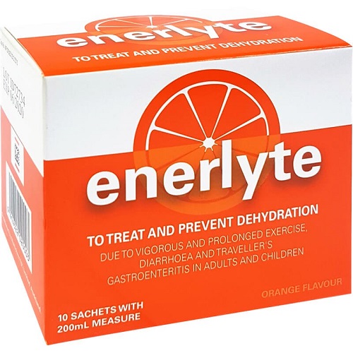 Enerlyte Rehydration Orange Salt Sachets image 0