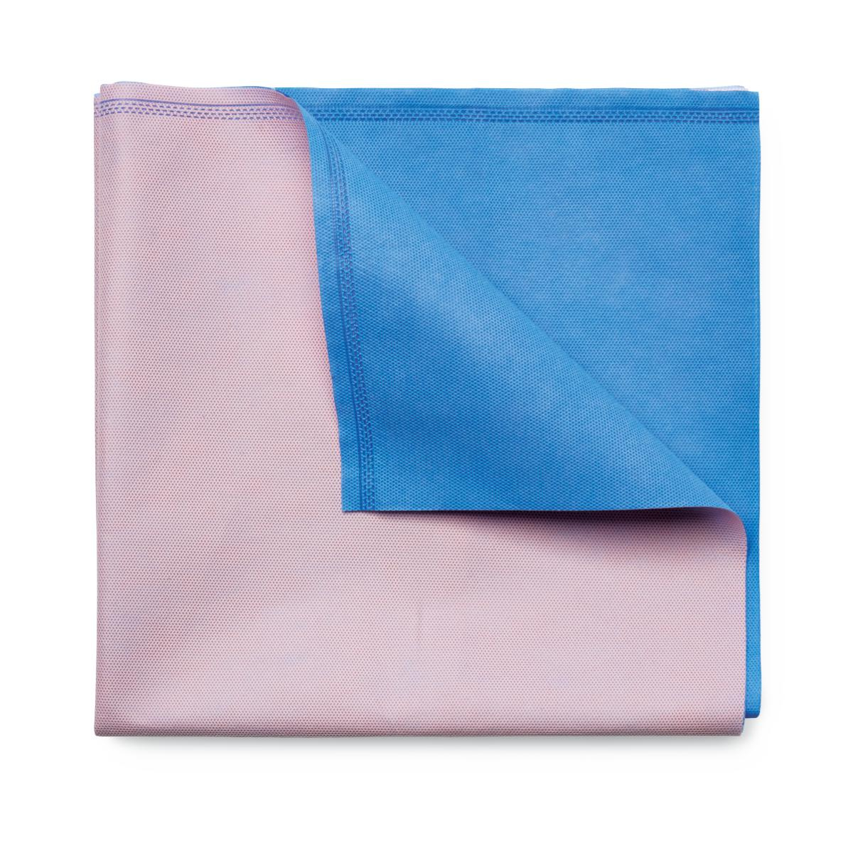 Gemini Sterilisation Wrap Dual Colour Pink/Blue 47gsm 91x91cm image 0