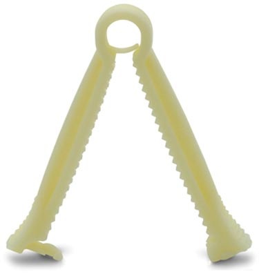 Mabis Double-Grip Umbilical Cord Clamp Sterile - EACHES image 0