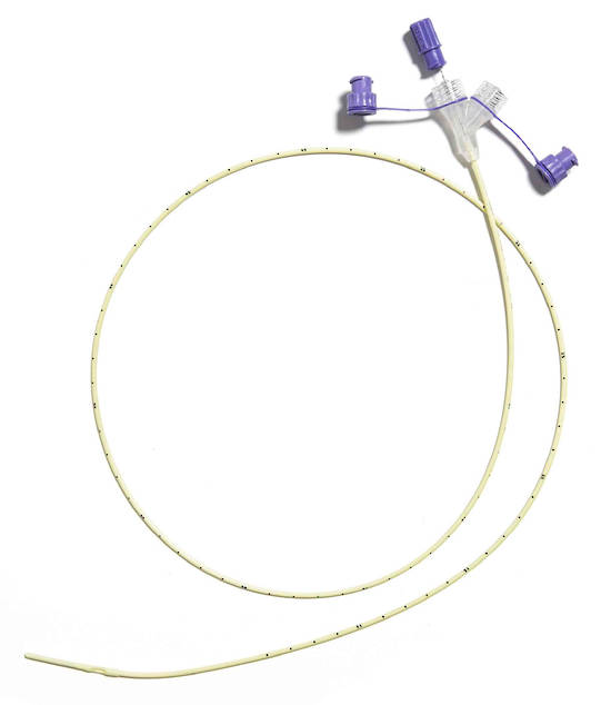 Halyard Corflo-Ultra Lite NG ENFit Feeding Tube with Stylet 8fr 91cm image 0