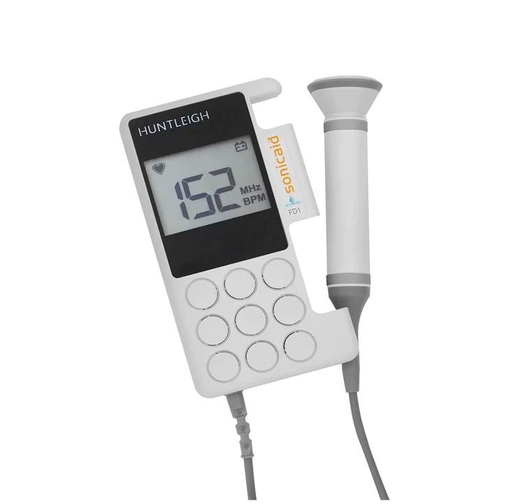 Huntleigh FD1 Fetal Doppler with Display and Waterproof 2MHz Probe image 0