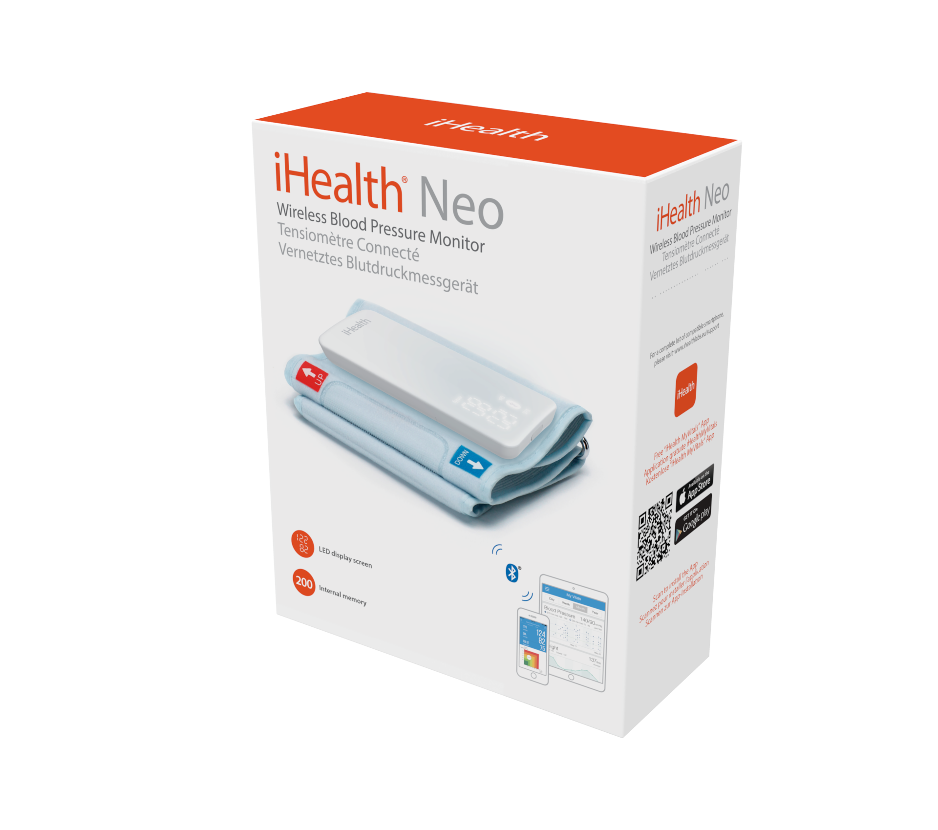 iHealth NEO Bluetooth Blood Pressure Monitor image 3