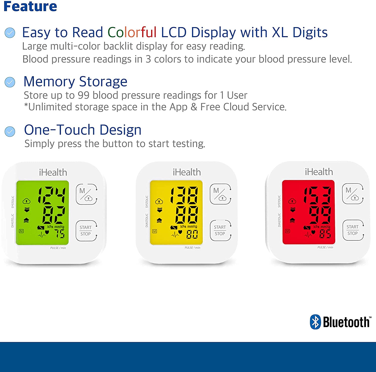 iHealth TRACK Bluetooth Blood Pressure Monitor image 3