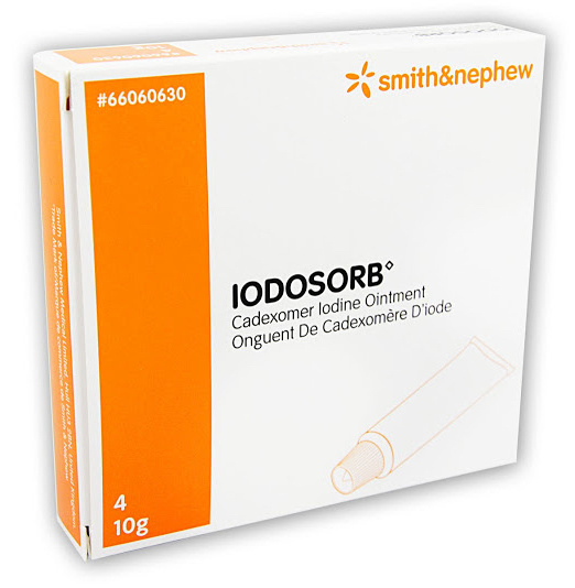 Iodosorb Cadexomer Iodine Ointment 10g tube image 0