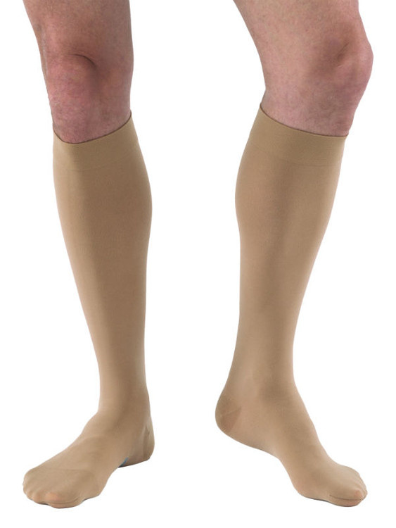 Jobst Relief Knee High Closed Toe 30-40mmHg Small Beige image 0