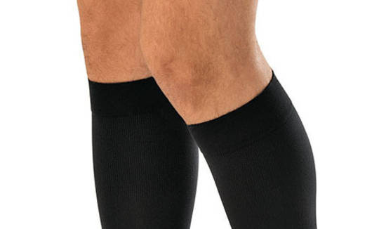 Jobst for Men Casual Knee High 15-20mmHg Small Black image 2