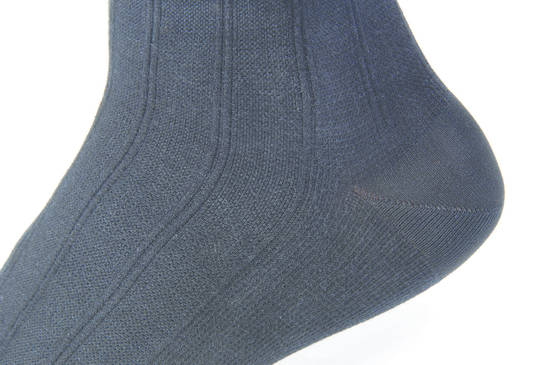 Jobst Socks for Men Thigh High Closed Toe 20-30mmHg Small Black image 3