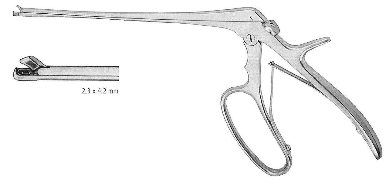 Nopa Forcep Cervical Biopsy Baby-Tischler Without FS 20cm image 0