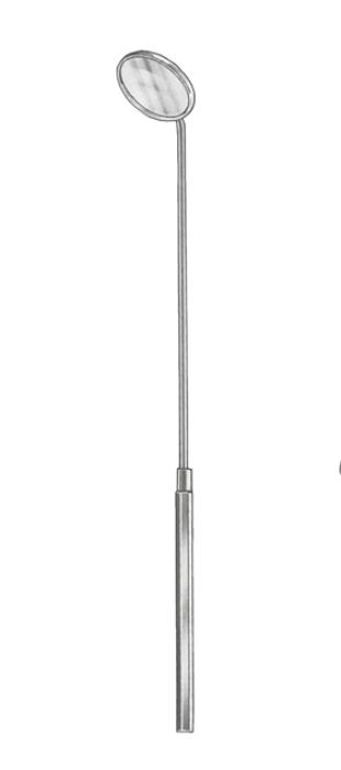 Nopa Laryngeal Mirror with Handle 28mm Fig.9 image 0