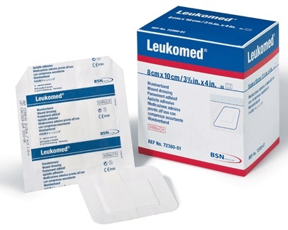 Leukomed Non Woven with pad Sterile 5cm x 7.2cm - Box 50 image 1