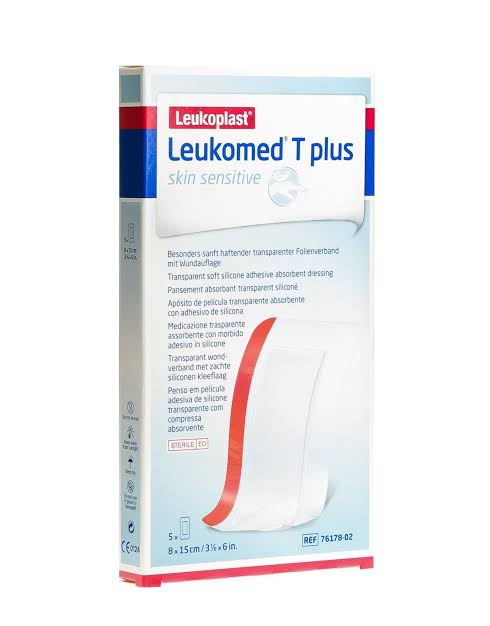Leukomed T Plus Skin Sensitive Sterile 8cm x 15cm image 0